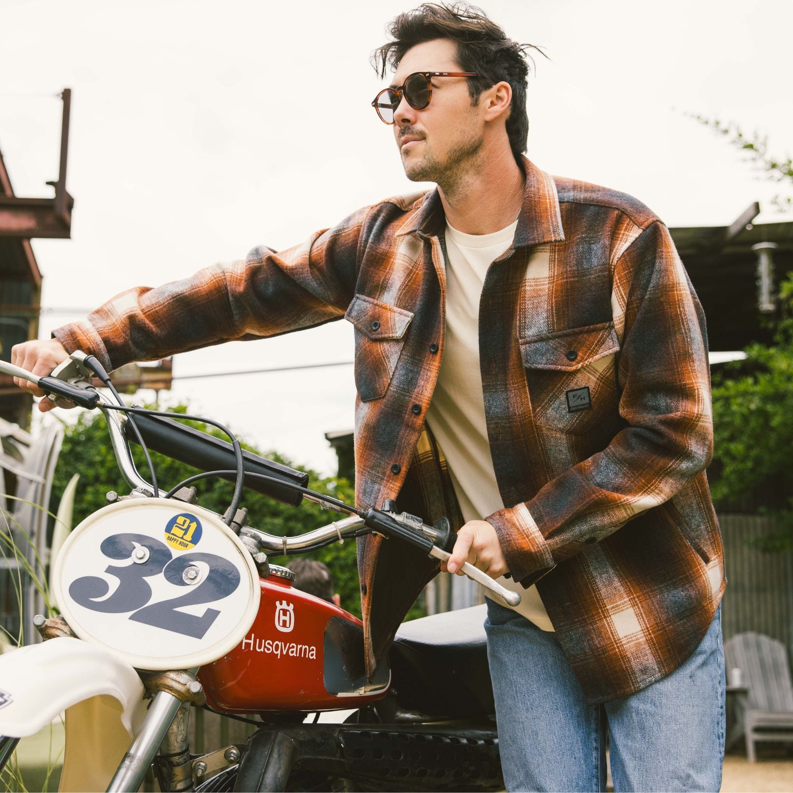 Fasthouse Folsom Heavyweight Flannel - Adventure Parts