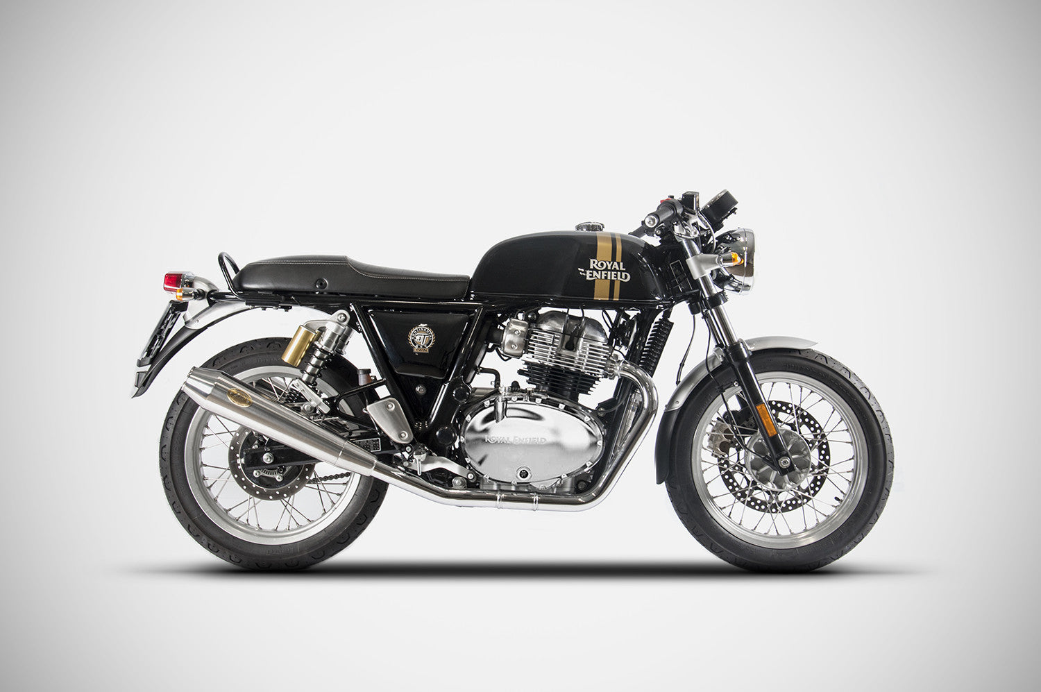 ZARD Exhaust Slip-On Royal Enfield Continental Gt 650 2019-2020 - Adventure Parts