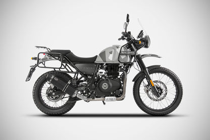 ZARD Exhaust Slip-On "Penta Low" Royal Enfield Himalayan 410 2017-2020 - Adventure Parts