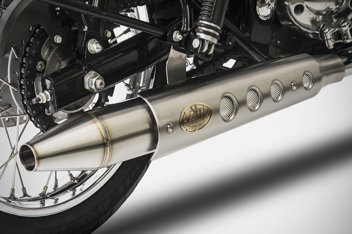 ZARD Slip-On Stainless Steel Exhaust Royal Enfield Classic 500 2017-2020