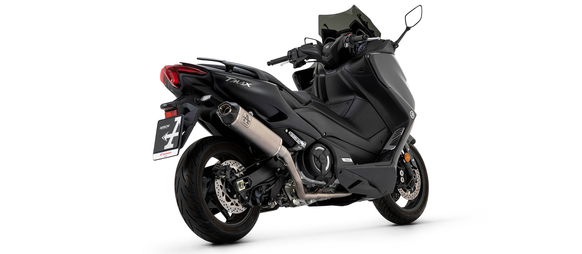 Arrow Full Exhaust System Yamaha T-MAX 530 2017-2019 - Adventure Parts