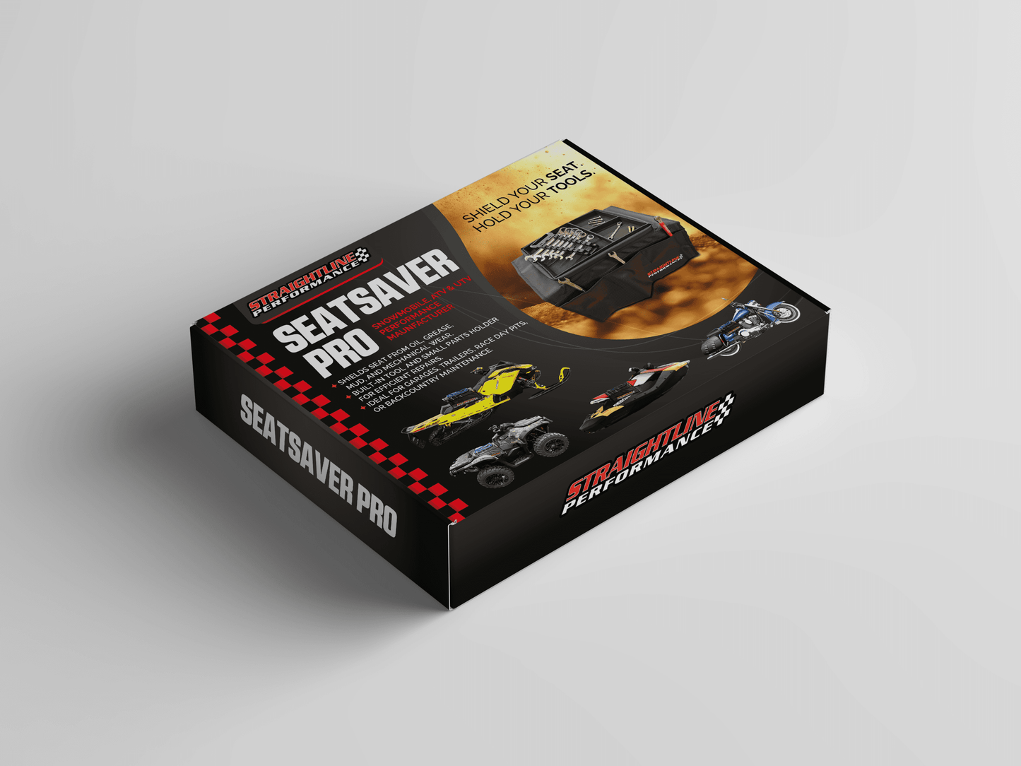 Straightline SeatSaver Pro Shield your seat Hold your tools Can-Am Commander 1995-2000