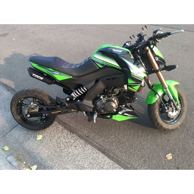 Toce T-Slash Undertail Full Exhaust - Kawasaki z125 2017-2025