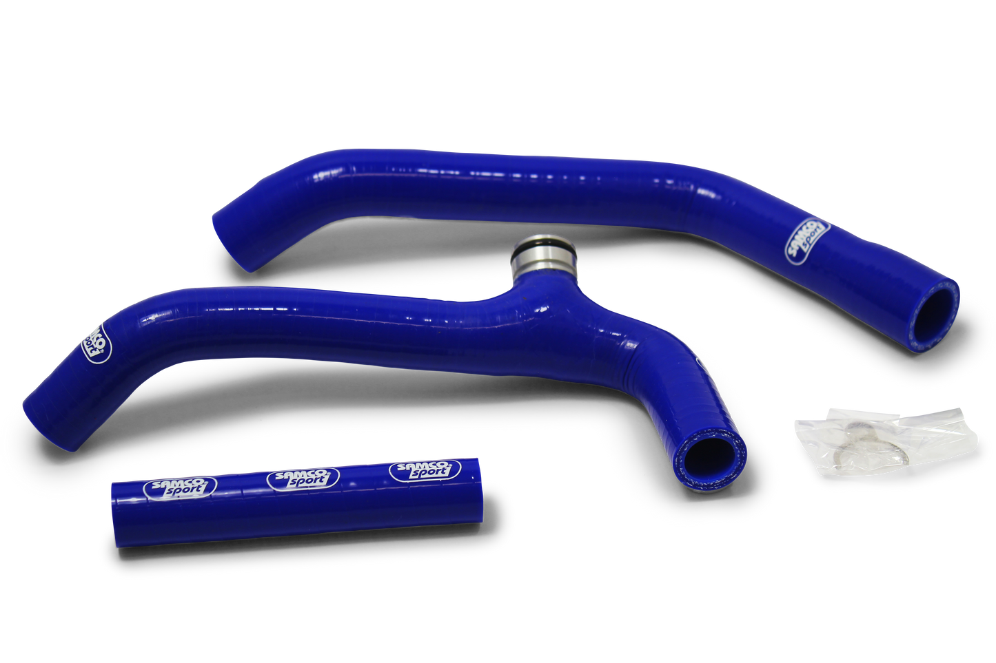 Samco Radiator Hose 3 Piece Kit Yamaha YZ 450 F (Y-Piece Race Design) 2023-2026 - Adventure Parts