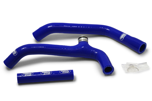 Samco Radiator Hose 3 Piece Kit Yamaha YZ 450 F (Y-Piece Race Design) 2023-2026 - Adventure Parts
