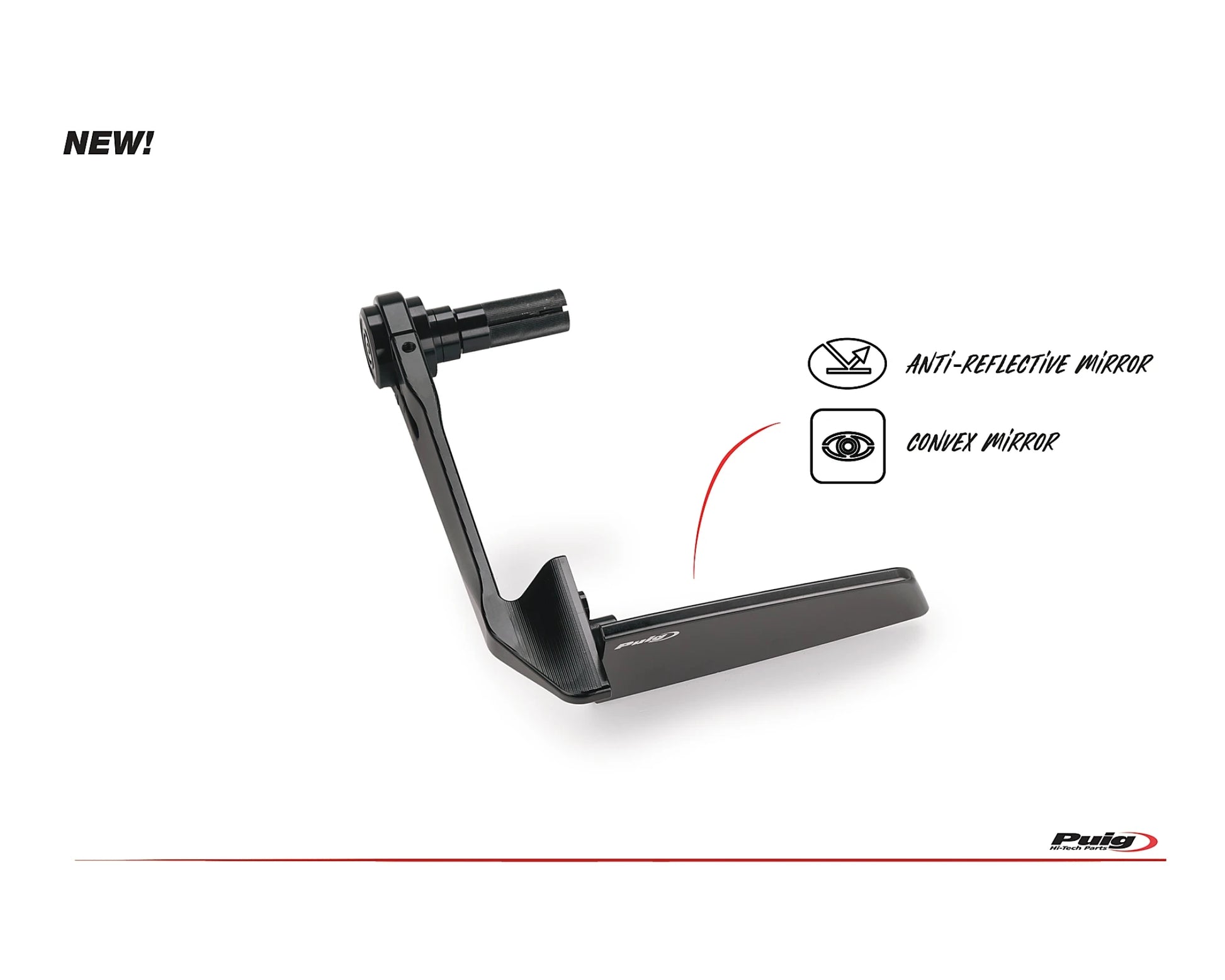 Puig Rearview Right Mirror Diablo Universal - Adventure Parts