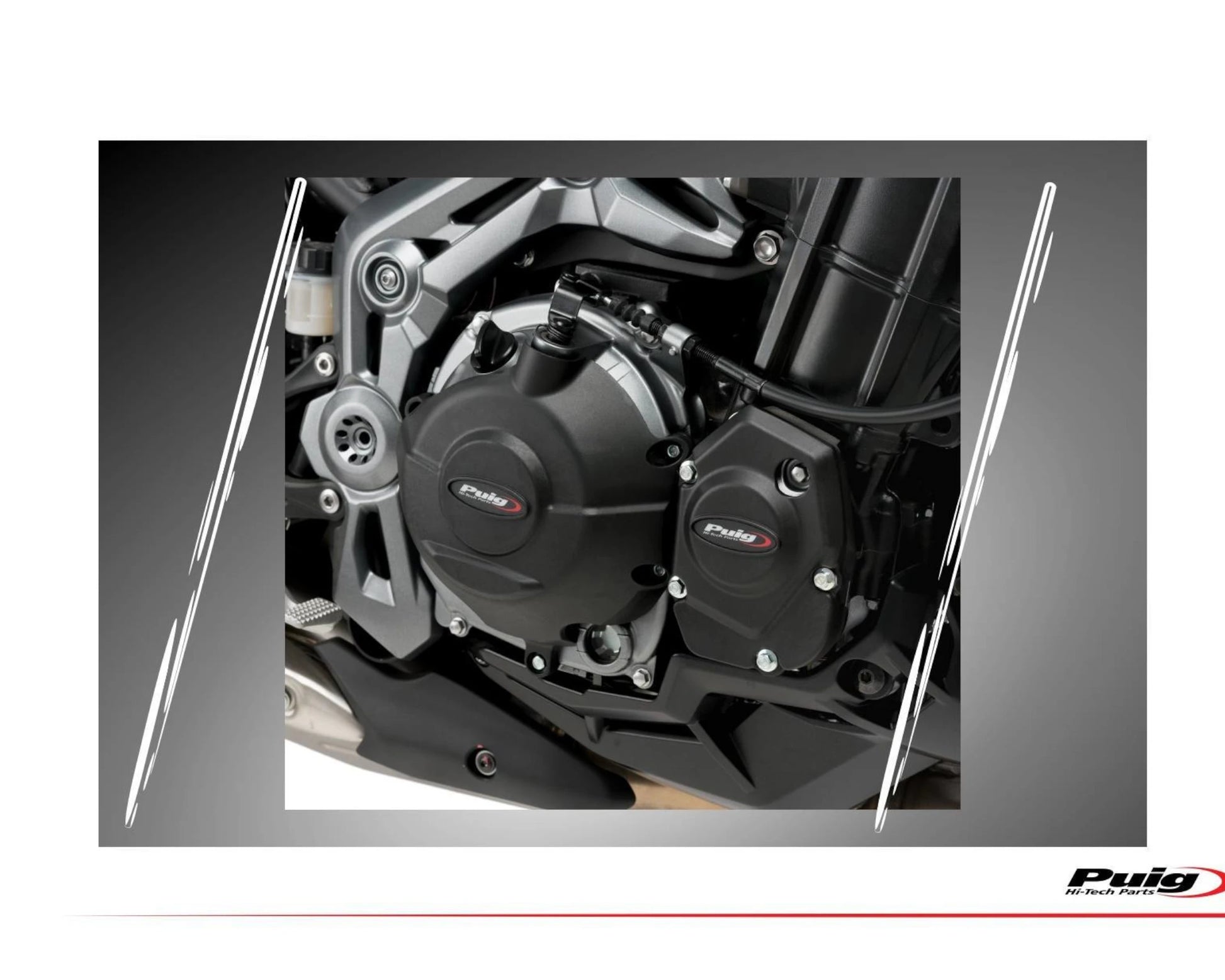 Puig Spares -Engine Protective Cover Yamaha YZF-R1 2015-2026 - Adventure Parts