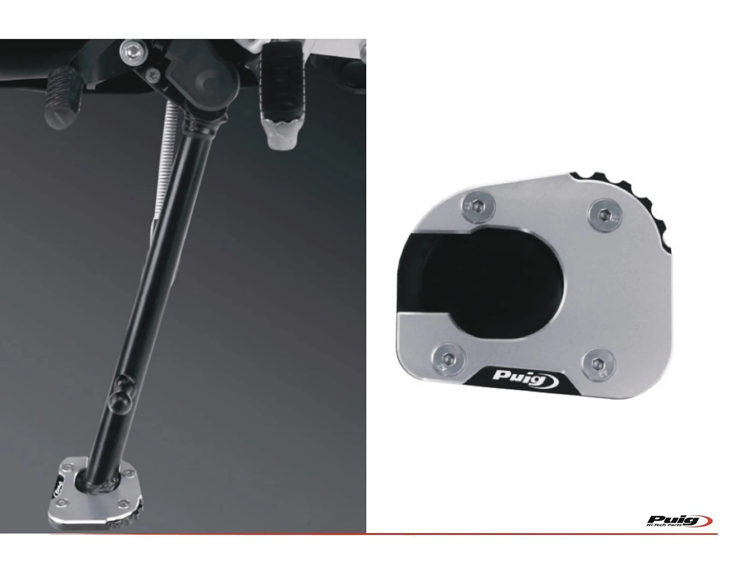 Puig Kickstand Extension with Standard Suspension HONDA CB1000 HORNET 2023-2026