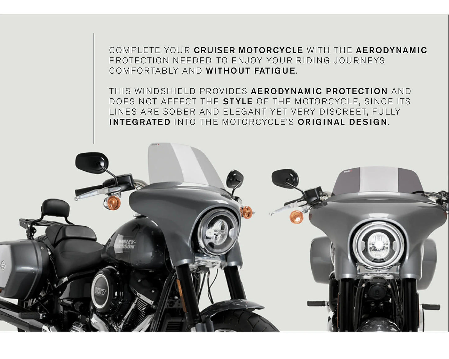 Puig High-Road Sport Harley Davidson Softail Low Rider 2022-2026