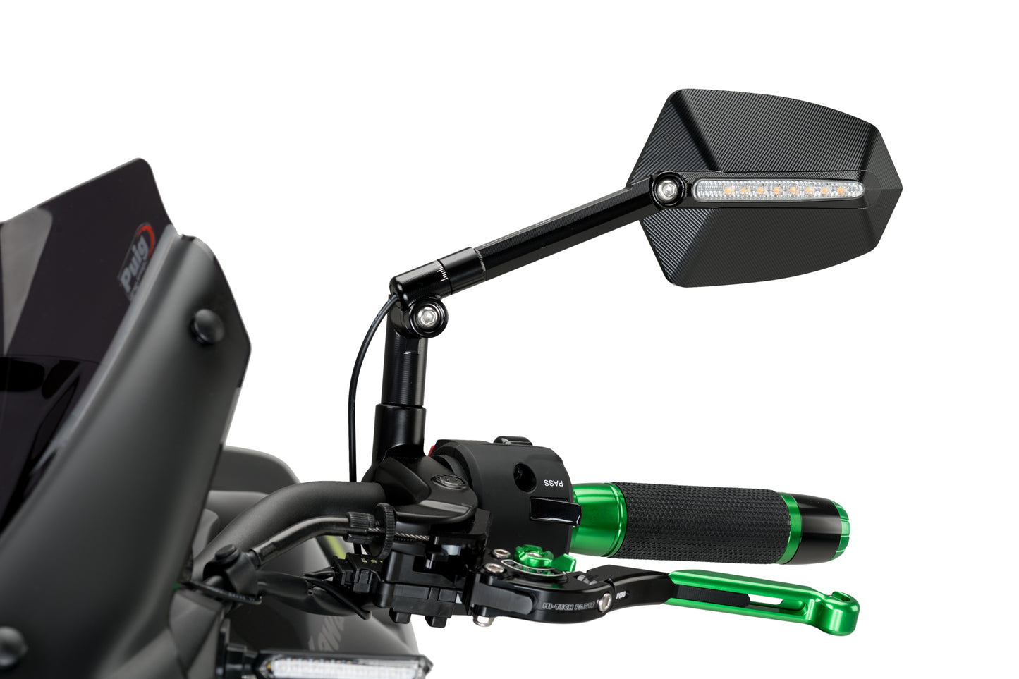 Puig Rearview GTI Motorcycle Mirrors - Universal (Sold Individually)