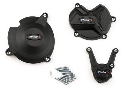 Puig Engine Case Covers Track BMW S1000XR 2015-2019, S1000R 2017-2020, RR 2017-2018