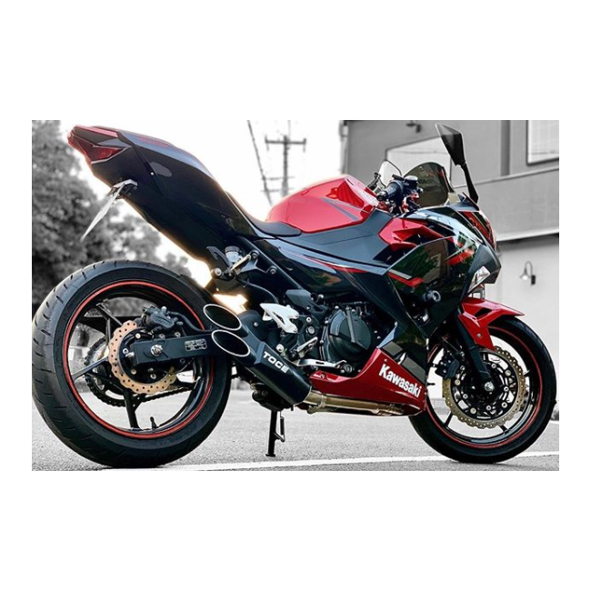 Toce Razor Tip Full Exhaust System - Kawasaki Ninja 400 2018-2025