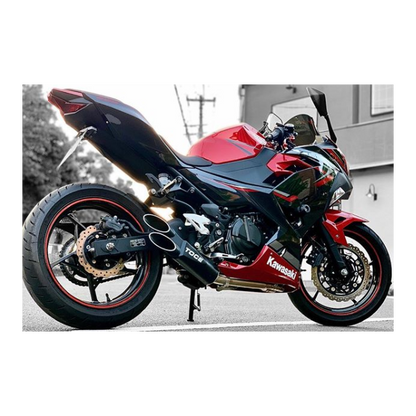 Toce Razor Tip Full Exhaust System - Kawasaki Ninja 400 2018-2025