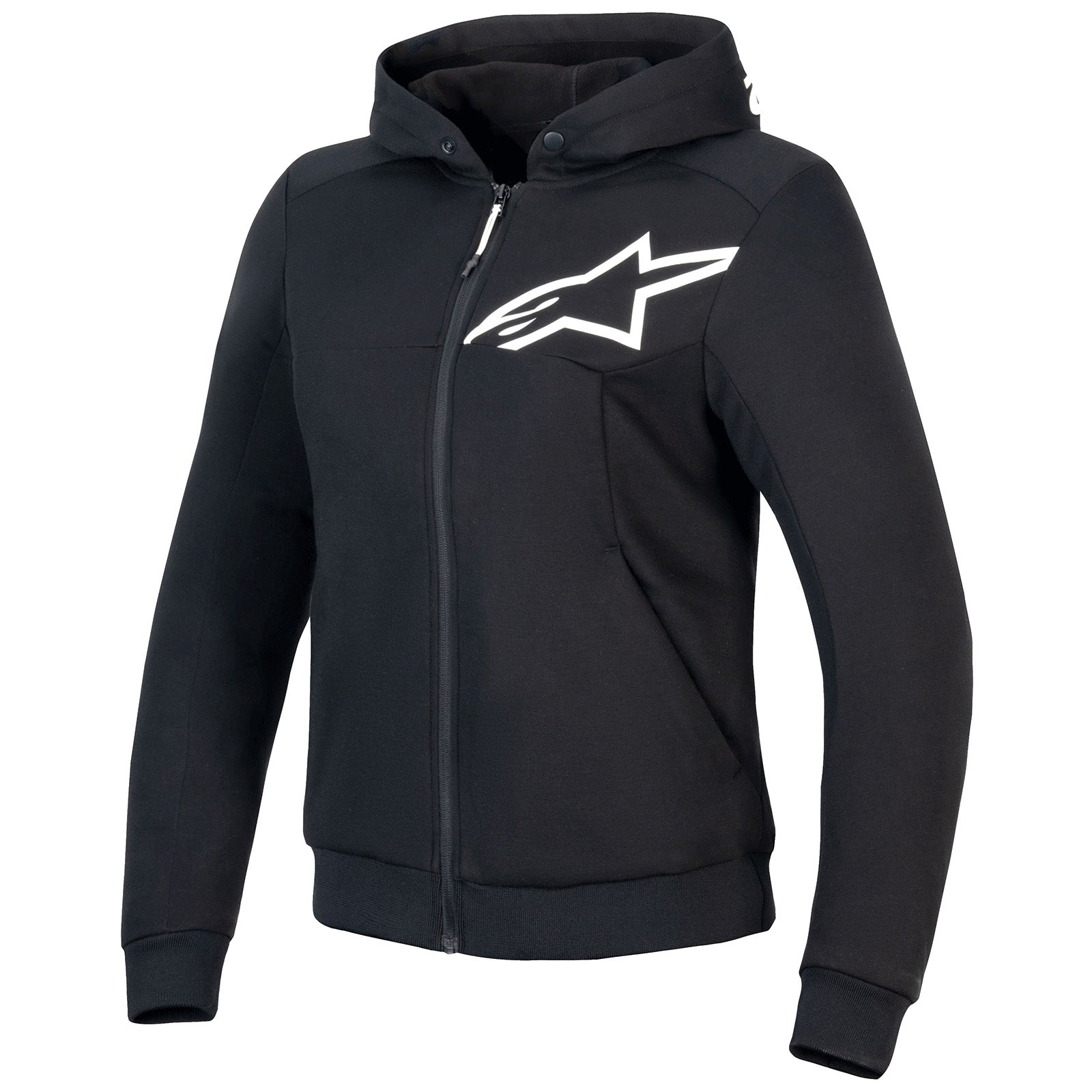 DEUCE ALL Star XSサイズ Alpinestars Stella Chrome V2 Sport Hoodie Motorcycle Jacket