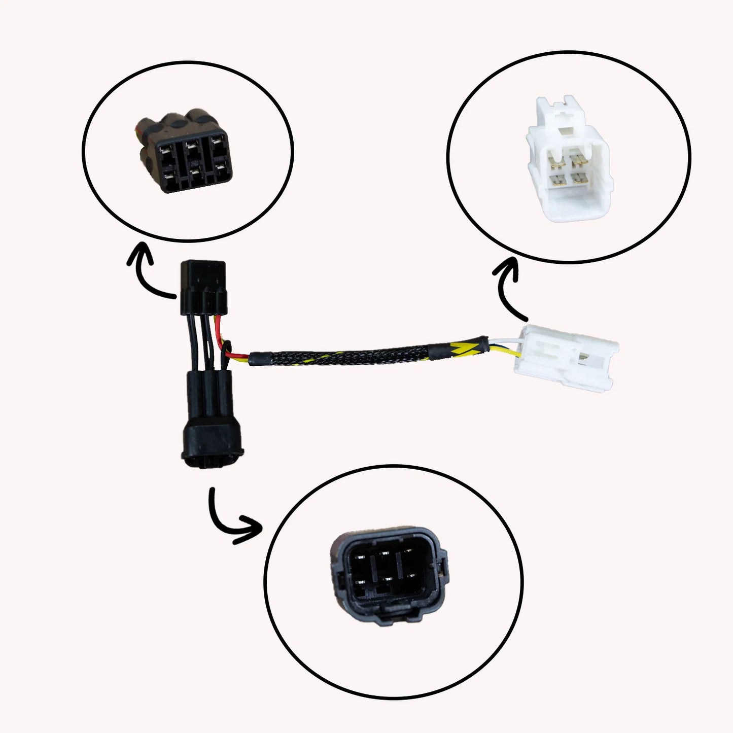 Woodcraft Keyswitch Elimination Harness Kawasaki Ninja ZX-10R / Z650 / Ninja 650 2011-2019