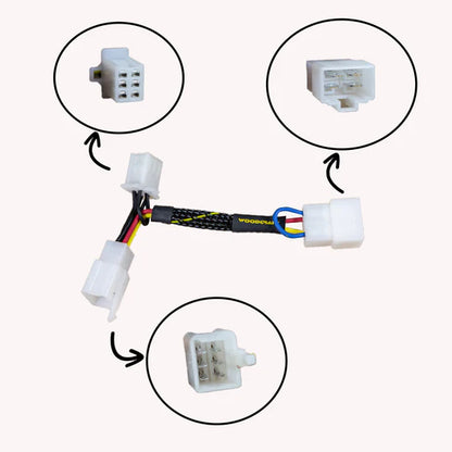 Woodcraft Keyswitch Elimination Harness Yamaha YZF-R6 1999-2002