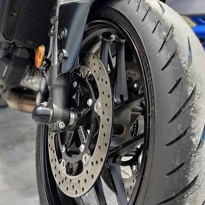 Woodcraft Front Axle Slider Kit Yamaha FZ1/FZ6/MT-09/Tracer 9GT 2006-2026