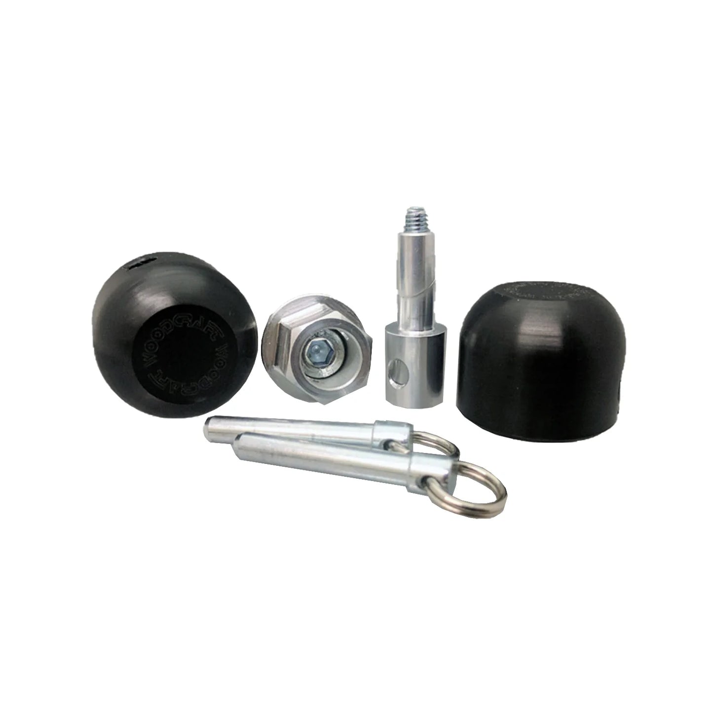 Woodcraft Front Axle Slider Kit Yamaha FZ1/FZ6/MT-09/Tracer 9GT 2006-2026