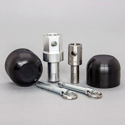 Woodcraft Rear Axle Sliders Kit Yamaha FZ-09/FJ-09/XSR900/MT-09 2014-2021