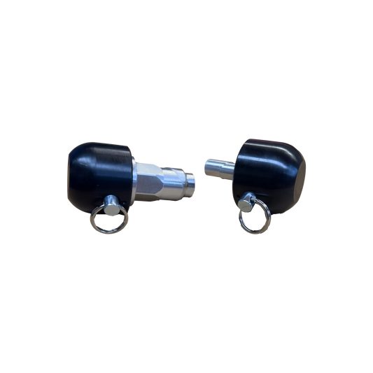 Woodcraft Front Axle Sliders Kit Yamaha Tenere 700 2021-2024 - Adventure Parts