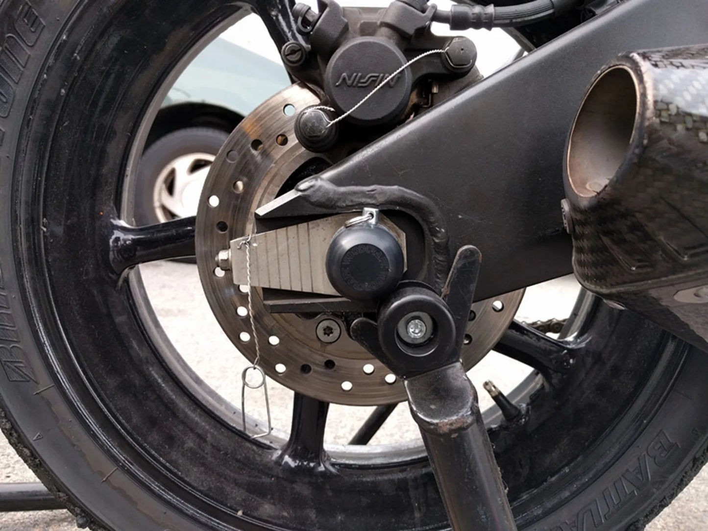 Woodcraft Rear Axle Slider Kit Honda CBR1000RR 2017-2025