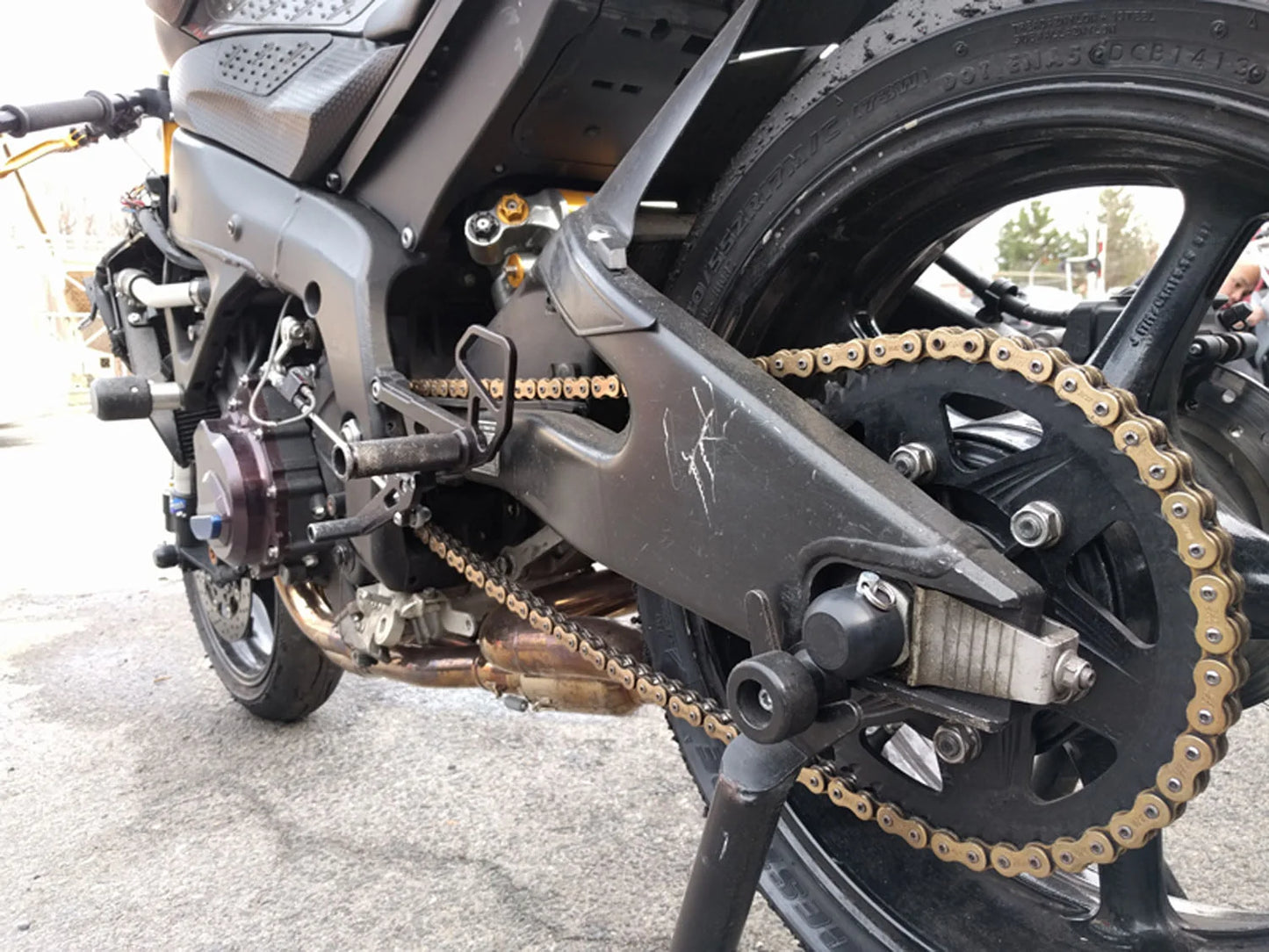 Woodcraft Rear Axle Slider Kit Honda CBR1000RR 2017-2025