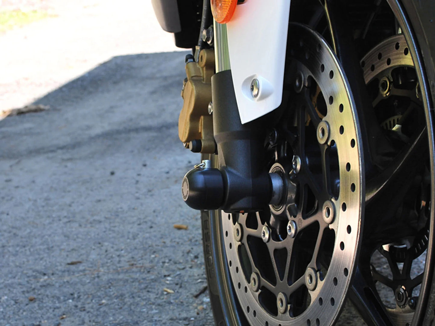 Woodcraft Front Axle Slider Kit Triumph 2006-2025