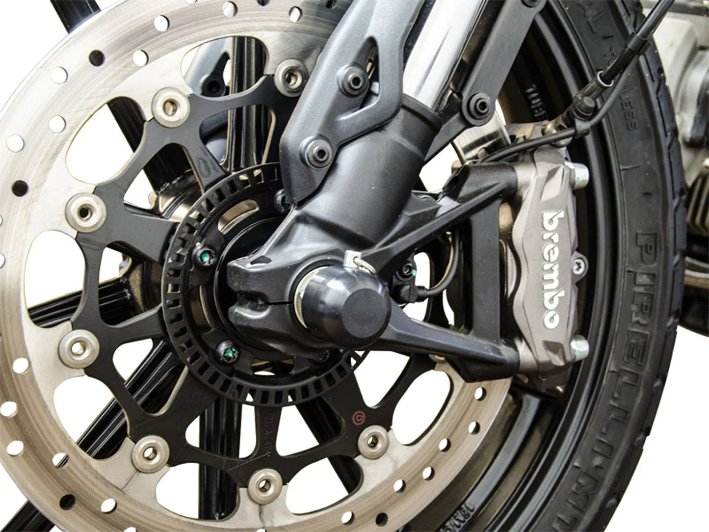 Woodcraft Front Axle Slider Kit Ducati Scrambler 2015-2020