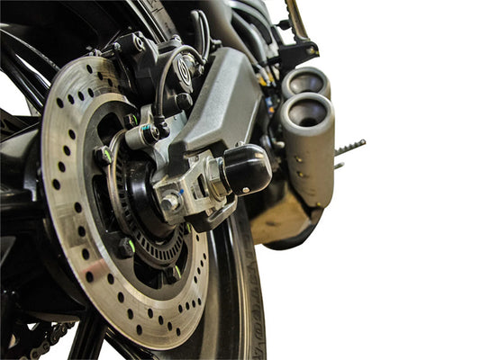 Woodcraft Rear Axle Sliders Kit Ducati Scrambler / Monster / Hypermotard 2015-2026