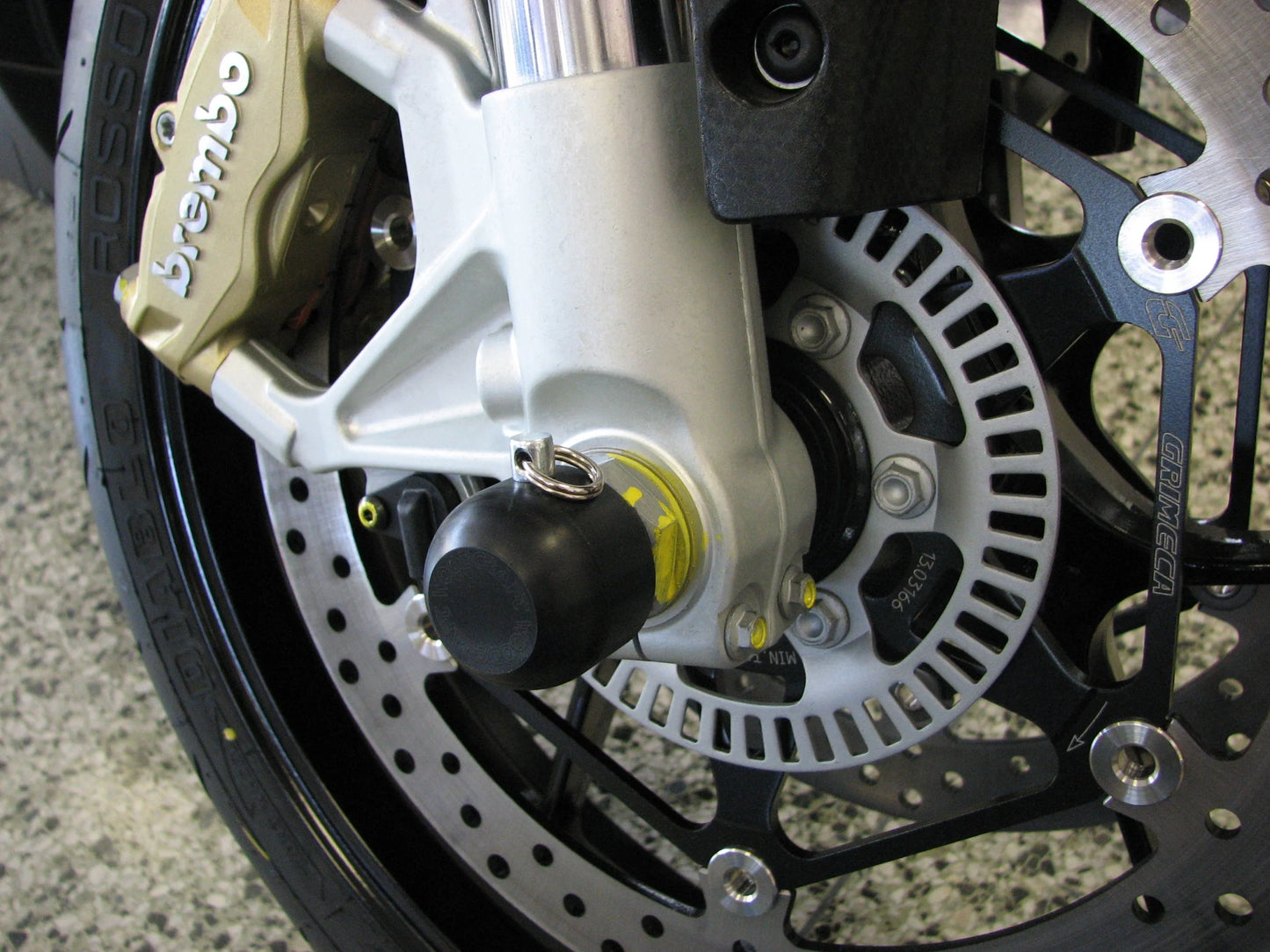 Woodcraft Front Axle Sliders Aprilia 1998-2020