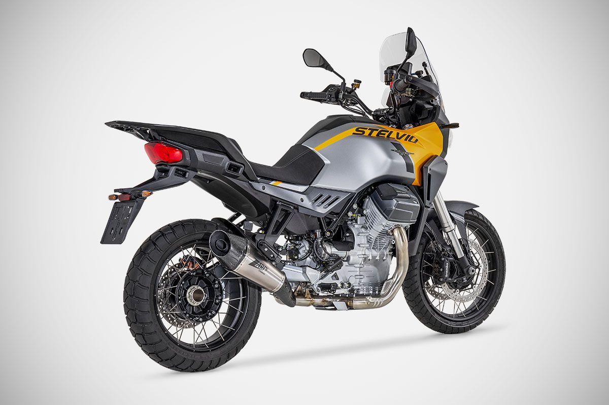 ZARD Exhaust Slip-On Moto Guzzi Stelvio 2024-2025 - Adventure Parts