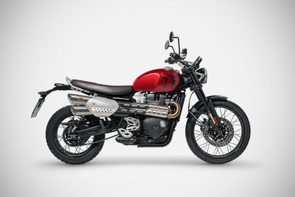 ZARD Slip-Ons Exhaust Triumph Scrambler 1200 2024-2025