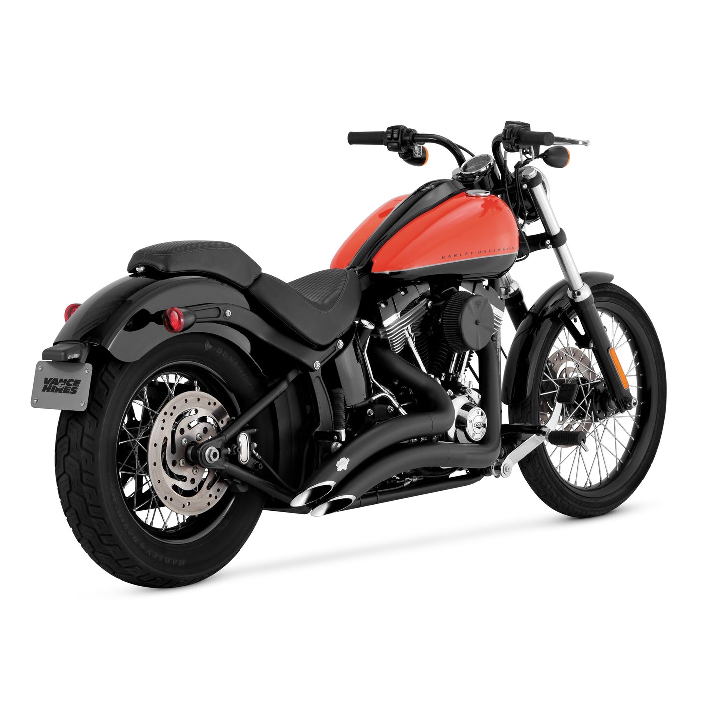 Vance & Hines Slip-On Big Radius 2-Into-2 Chrome 2006-2009