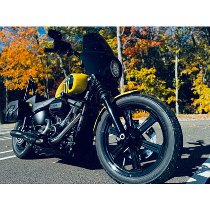 Toce Pro-Comp 2-1 Visor Tip Full Exhaust System - Harley Davidson M8 Softtail / Softail ST Models No DBK