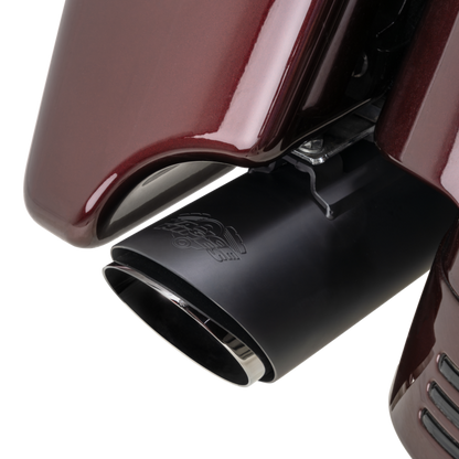 Vance & Hines Slip-On Twin Slash Round Chrome 1995-2016
