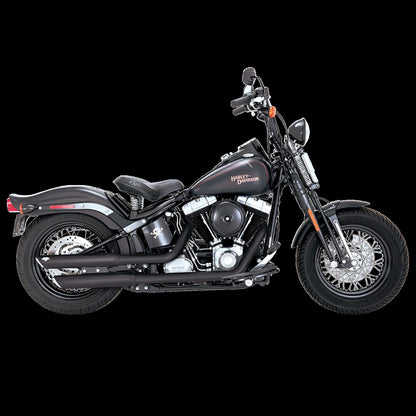 Vance & Hines Slip-On Big Twin Slash 3″ Black 2010-2017