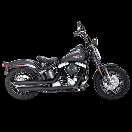Vance & Hines Slip-On Big Twin Slash 3″ Black 2010-2017