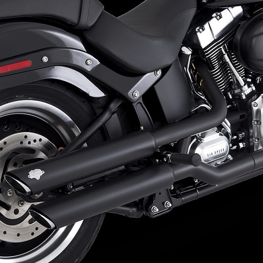 Vance & Hines Slip-On Big Twin Slash 3″ Black 2010-2017