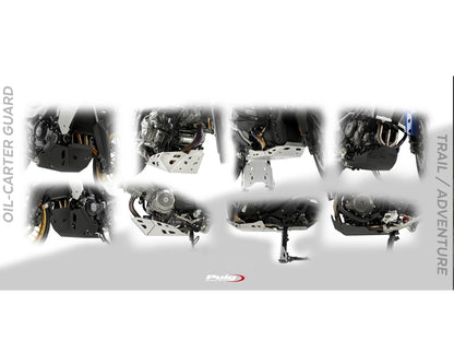 Puig Oil-Carter Guard Skid Plate Yamaha Tenere 700 2019-2025
