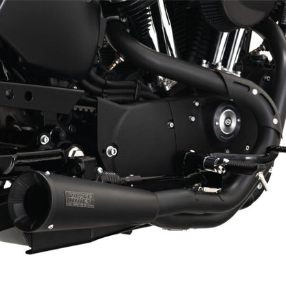 Vance & Hines Slip-On Stainless 2-Into-1 Upsweep Brushed 1991-2009