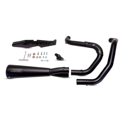Vance & Hines Slip-On Stainless 2-Into-1 Upsweep Brushed 1991-2009