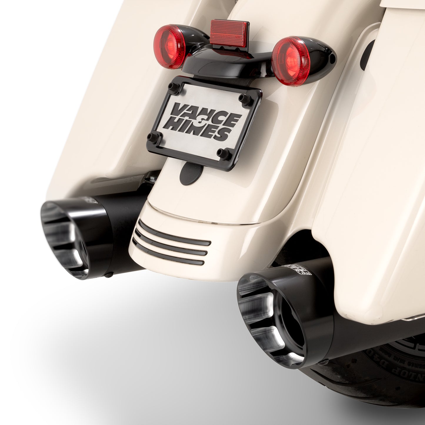 Vance & Hines Razorback 450 Slip-Ons Chrome 2017-2024 - Adventure Parts