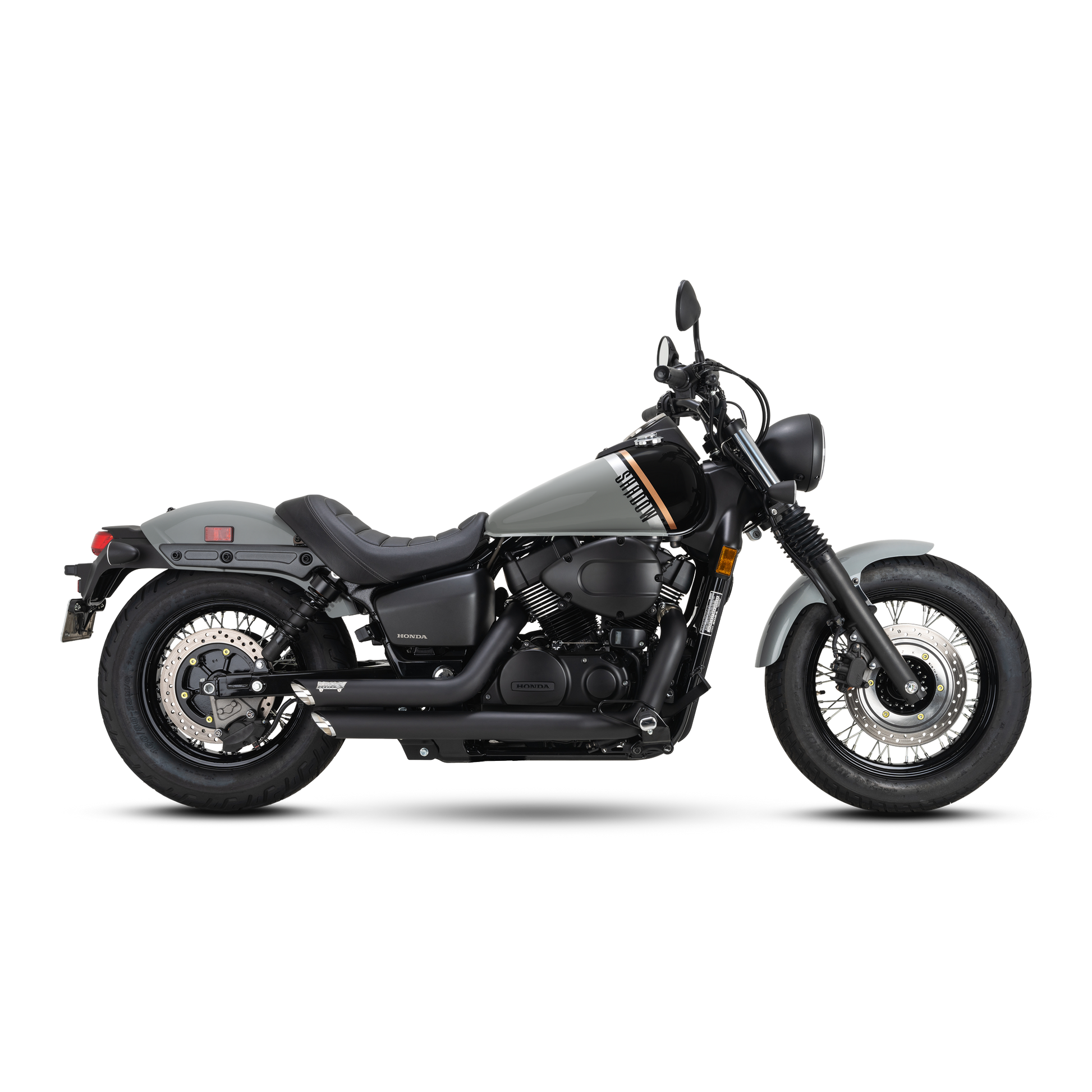Vance & Hines Shortshots Staggered Slip-On Exhaust Honda Shadow Aero/Phantom 2010-2024 - Adventure Parts
