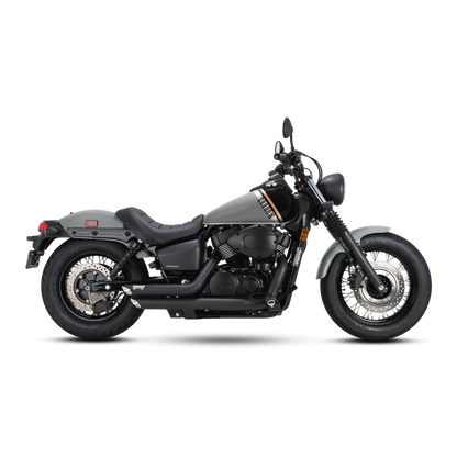 Vance & Hines Shortshots Staggered Slip-On Exhaust Honda Shadow Aero/Phantom 2010-2024 - Adventure Parts