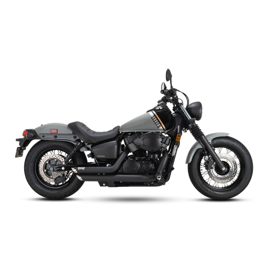Vance & Hines Slip-On Shortshots Staggered Black 2010-2024