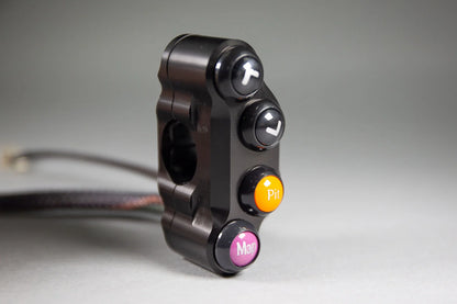 Woodcraft LH Race Handlebar Switch Yamaha YZF-R6 2017-2022