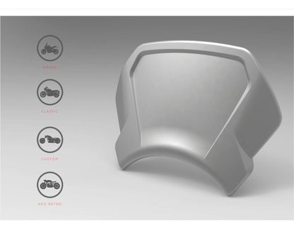 Puig ALU Frontal Plate HONDA SCL500 2023-2025