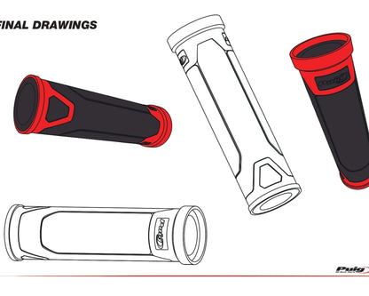Puig Revving Grips 119mm Universal