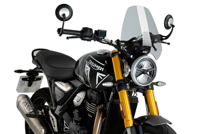 Puig New Generation Windscreen Triumph Scrambler 400X 2024-2025