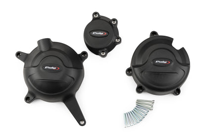 Puig Track Engine Covers  Honda NX500 2024-2025 - Adventure Parts